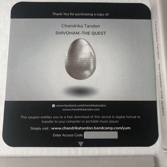 Chandrika Tandon Shivoham The Quest 3 CD box set with booklet - Picture 2 of 3